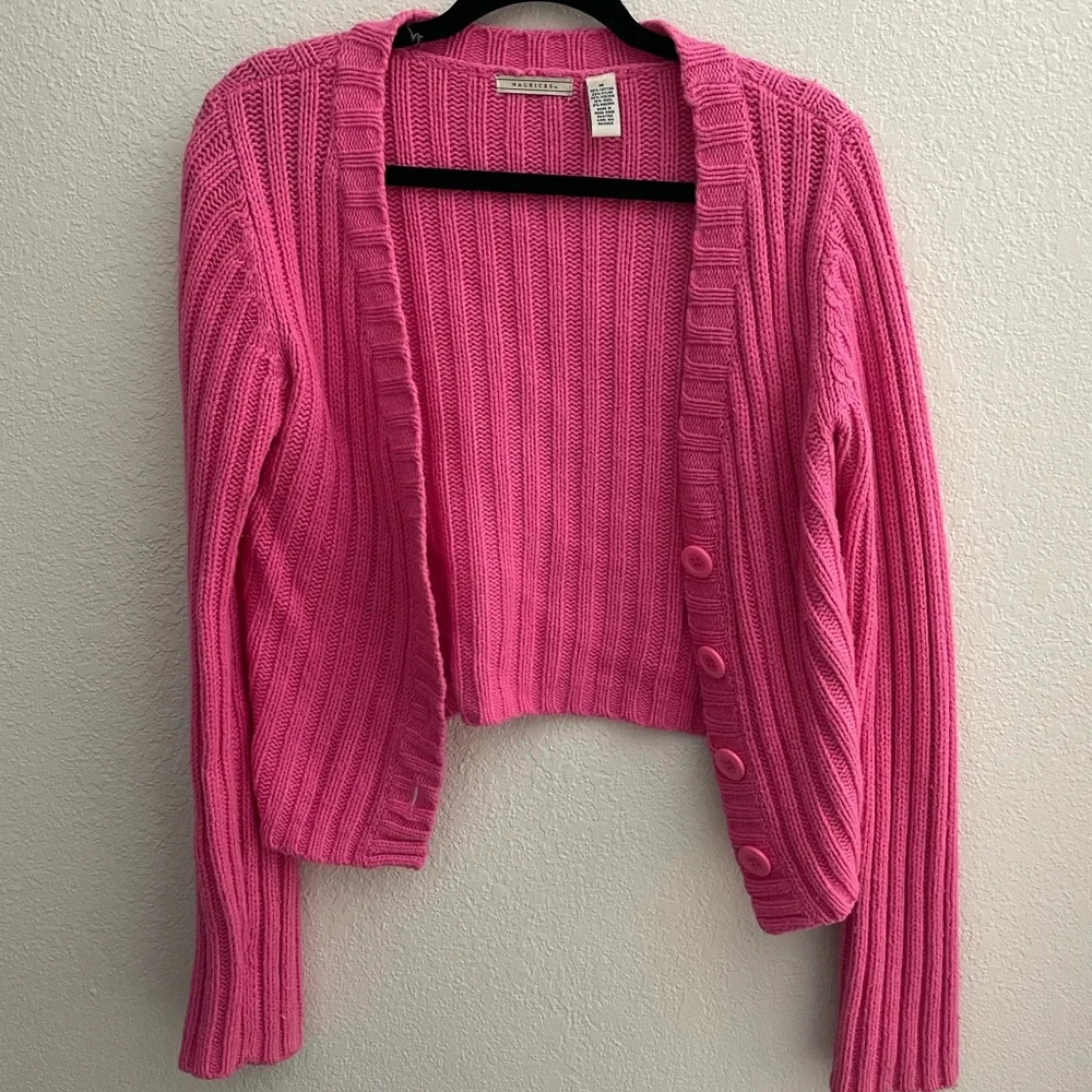 Pink Cardigan 💕 - Picture 2 of 5